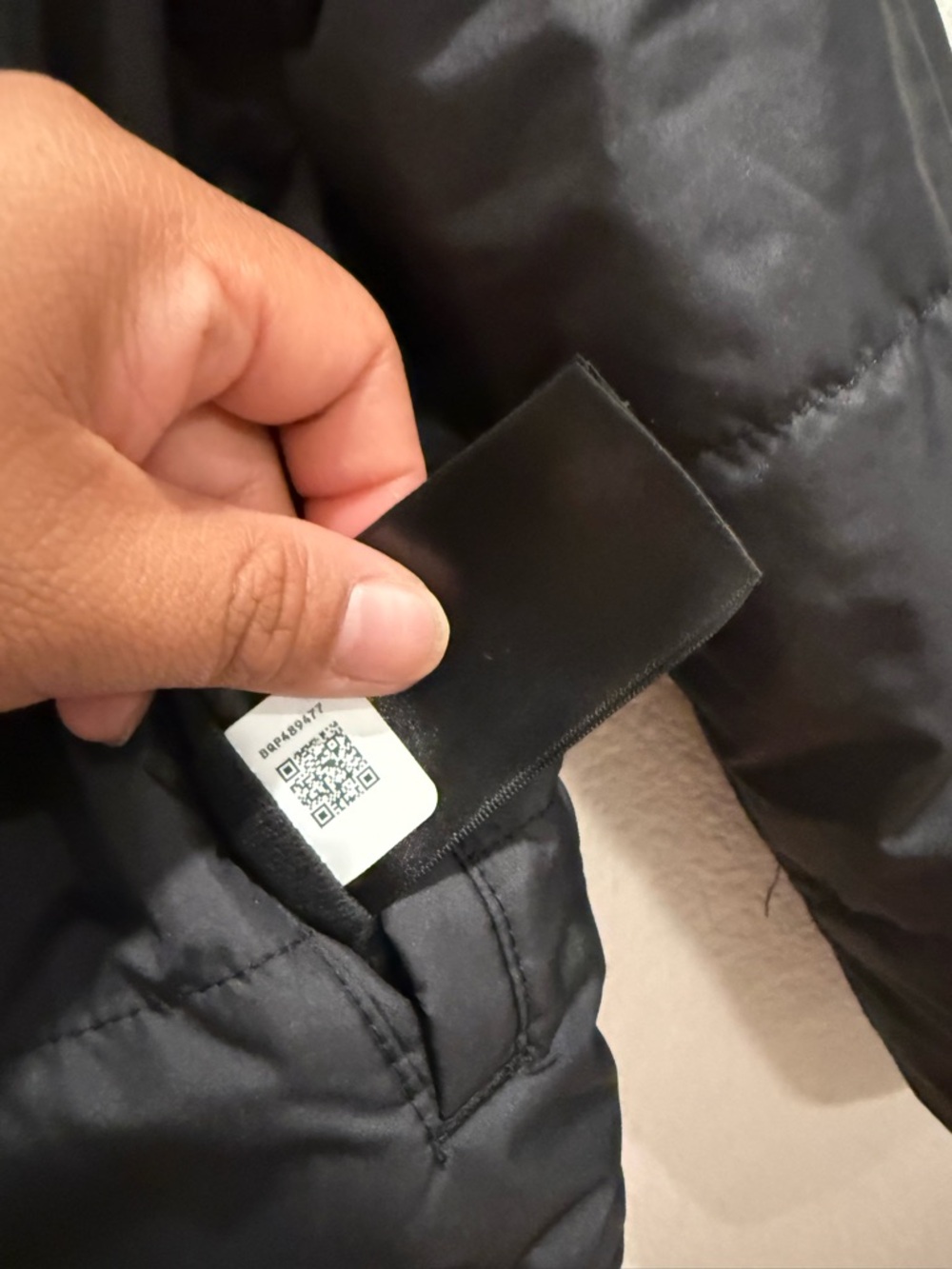 The North Face Reversible Kids Black Quilted Puffer Jacket - Picture 13 of 13